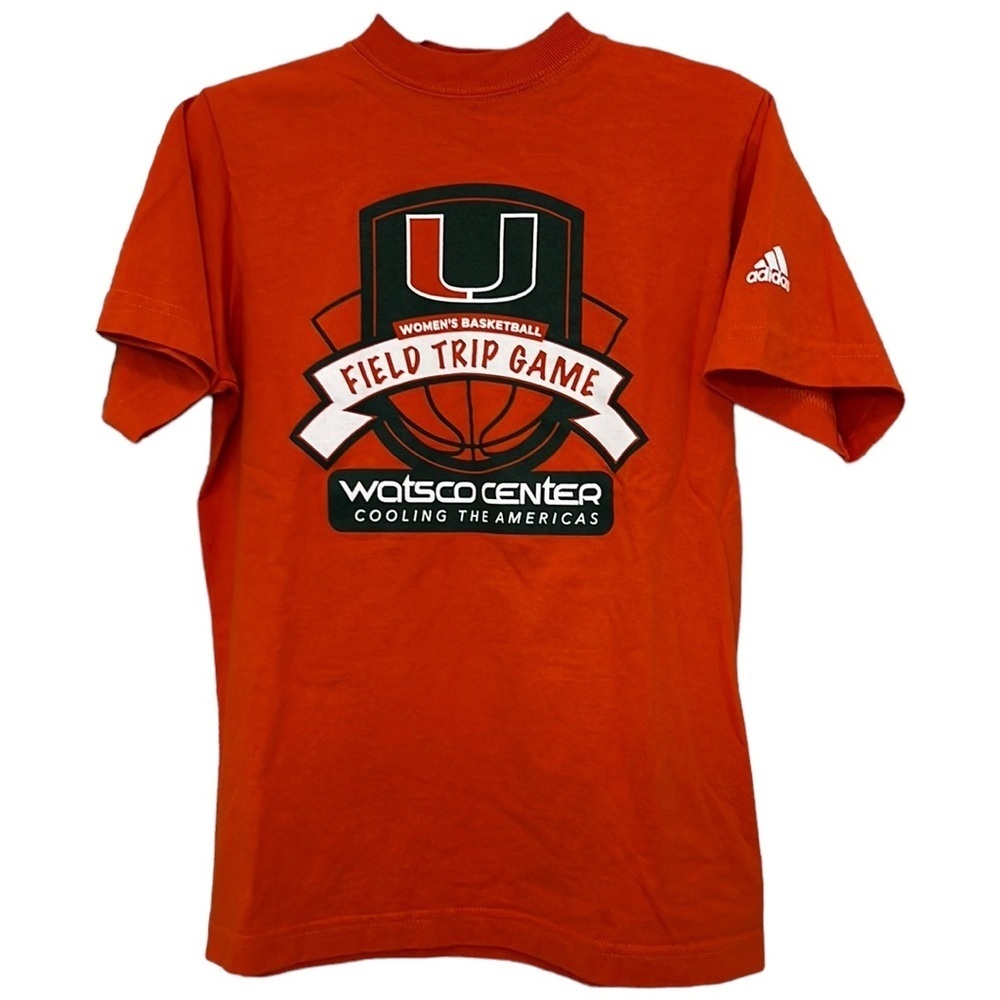 Adidas University of Miami Women’s Basketball size 10-12Y